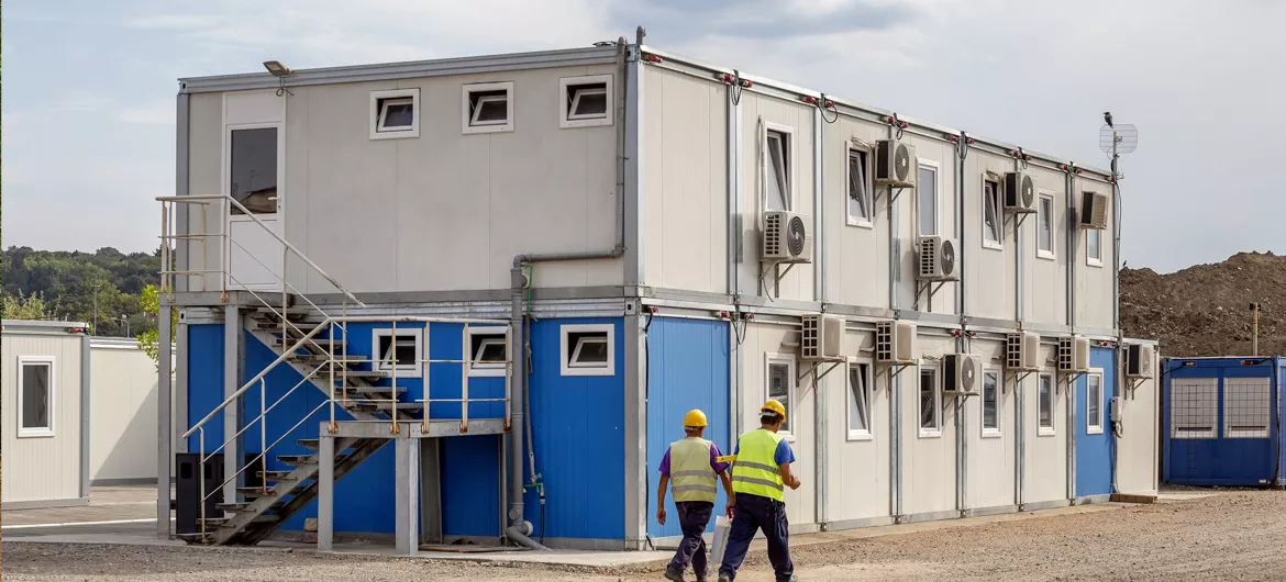 Uses of Shipping Container for Construction Site