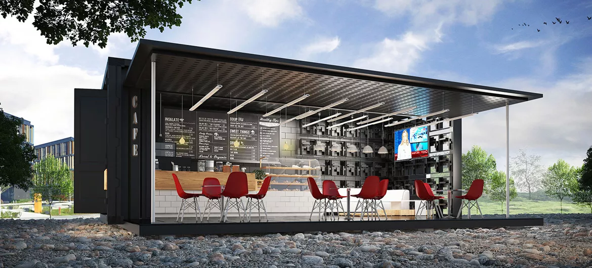Retail Used Shipping Container