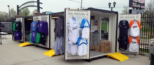 Used Shipping Container Retail Shops